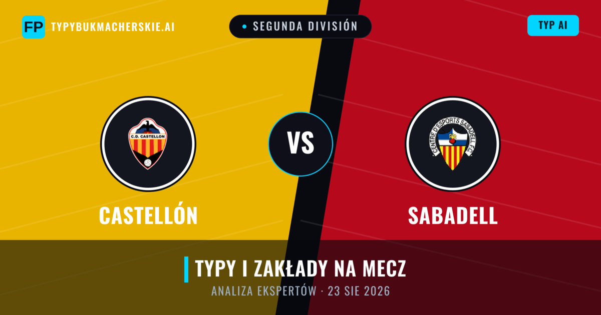 Castellón vs Sabadell — typy i zapowiedź meczu