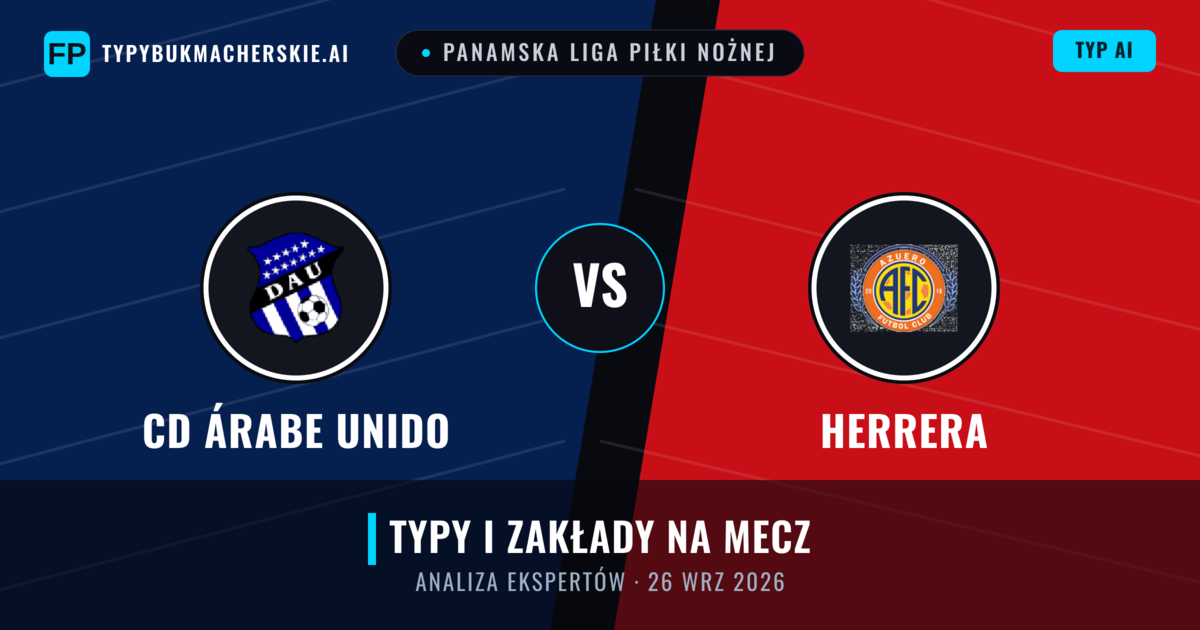 CD Árabe Unido vs Herrera — typy i zapowiedź meczu