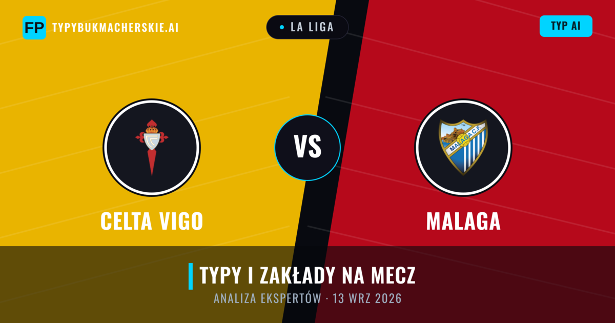 Celta Vigo vs Malaga — typy i zapowiedź meczu