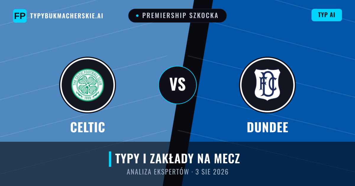 Celtic vs Dundee — typy i zapowiedź meczu