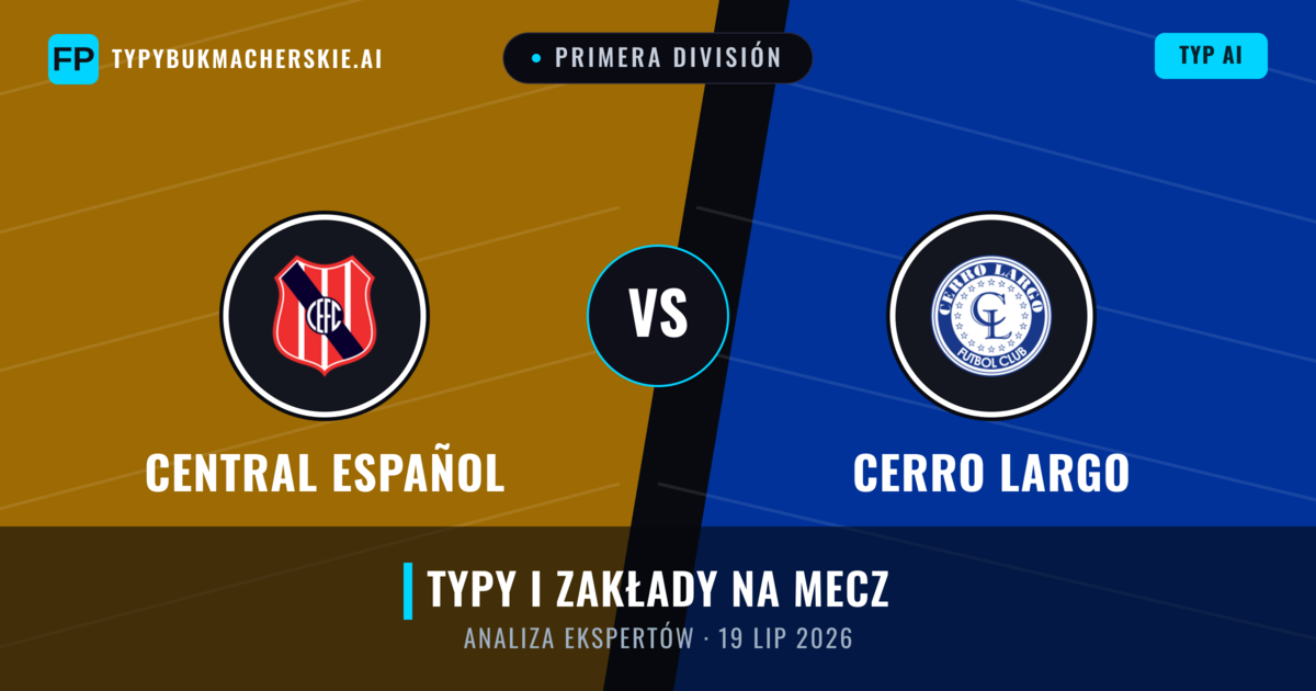 Central Español vs Cerro Largo — typy i zapowiedź meczu