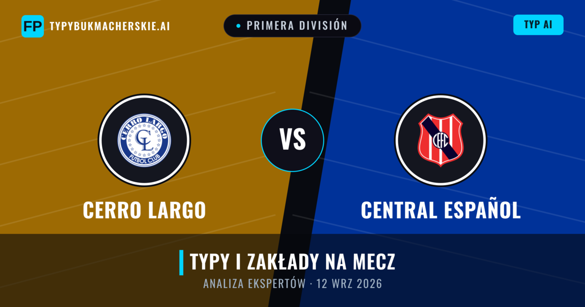 Cerro Largo vs Central Español — typy i zapowiedź meczu