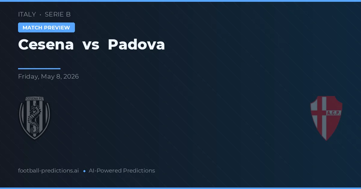Cesena vs Padwa — typy i zapowiedź meczu