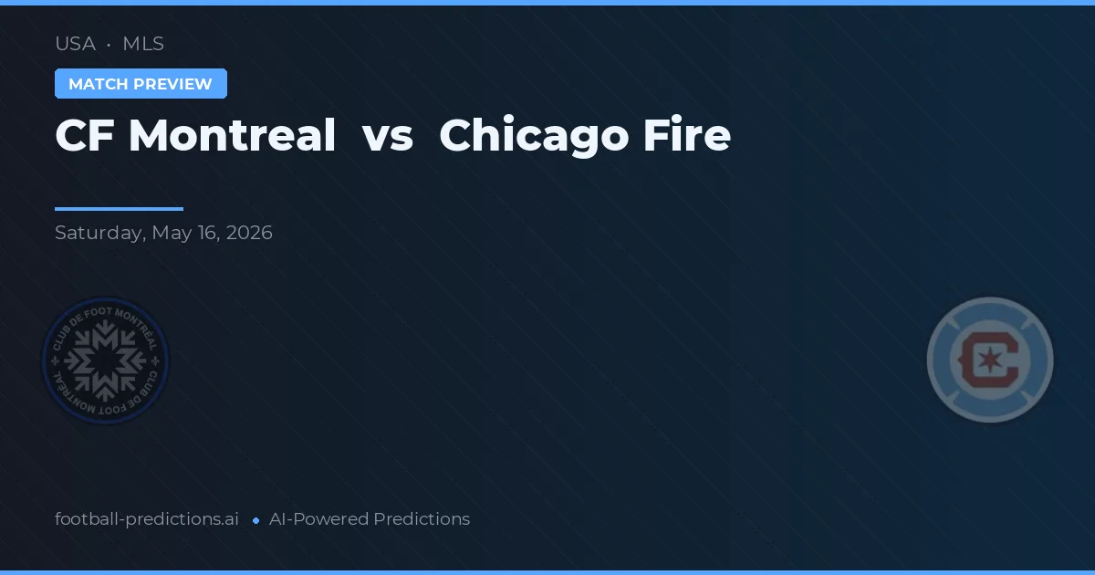 CF Montreal vs Chicago Fire — typy i zapowiedź meczu
