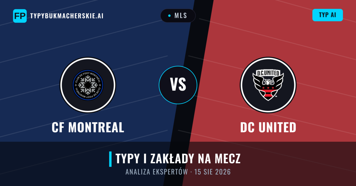 CF Montreal vs DC United — typy i zapowiedź meczu