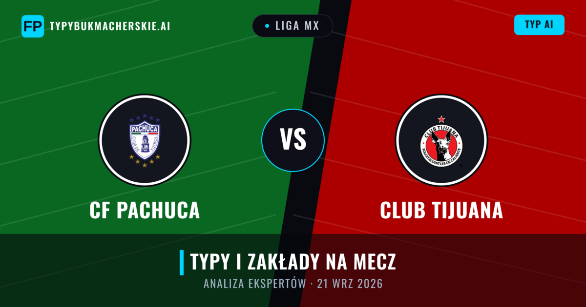 CF Pachuca vs Club Tijuana — typy i zapowiedź meczu
