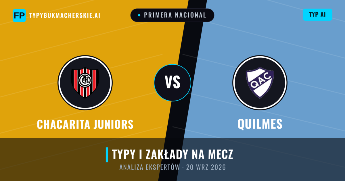 Chacarita Juniors vs Quilmes — typy i zapowiedź meczu