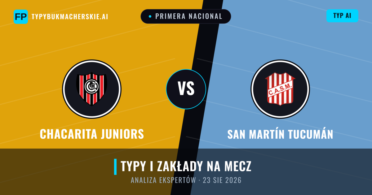 Chacarita Juniors vs San Martín Tucumán — typy i zapowiedź meczu