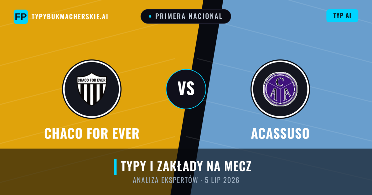 Chaco For Ever vs Acassuso — typy i zapowiedź meczu