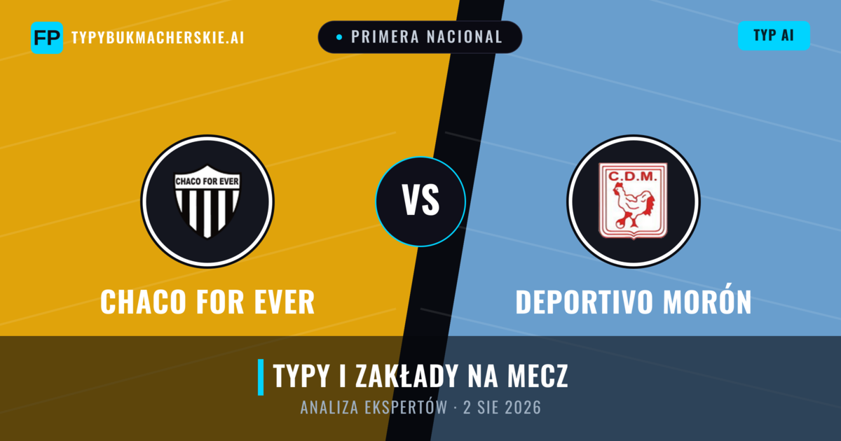 Chaco For Ever vs Deportivo Morón — typy i zapowiedź meczu
