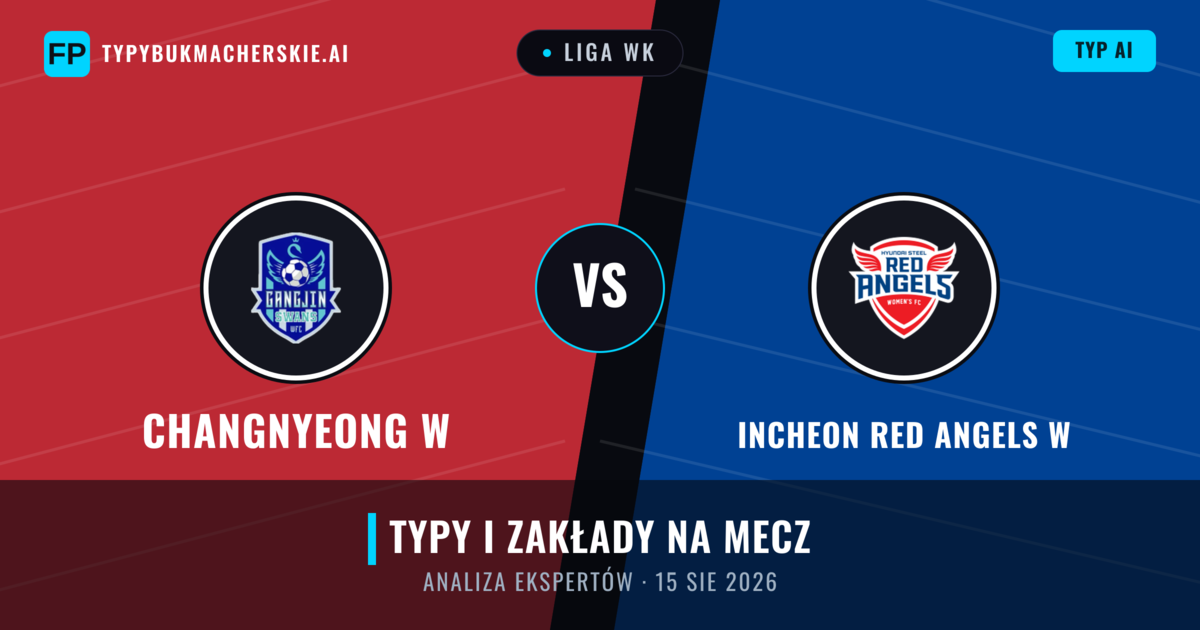Changnyeong W vs Incheon Red Angels W — typy i zapowiedź meczu