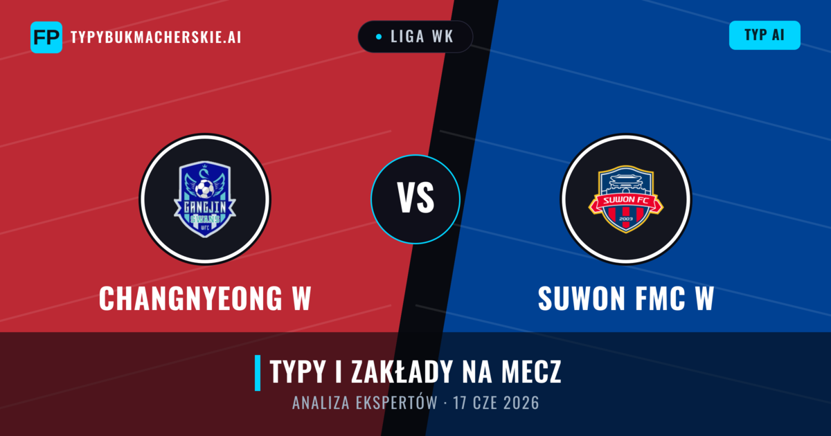 Changnyeong W vs Suwon FMC W — typy i zapowiedź meczu