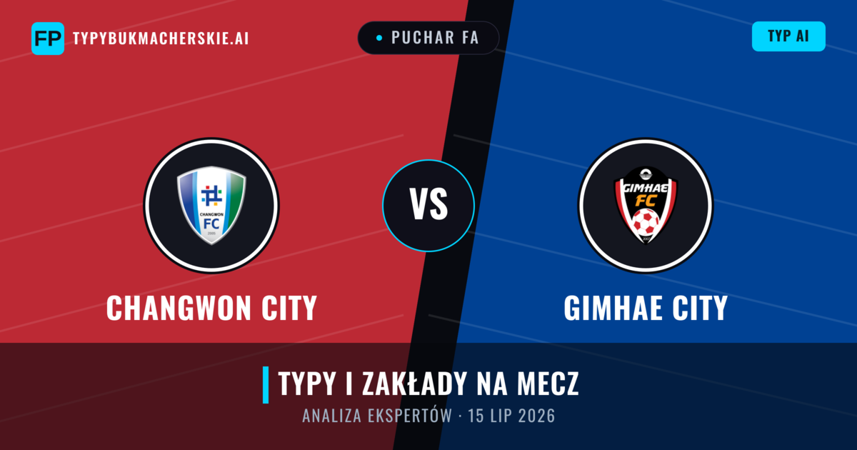 Changwon City vs Gimhae City — typy i zapowiedź meczu