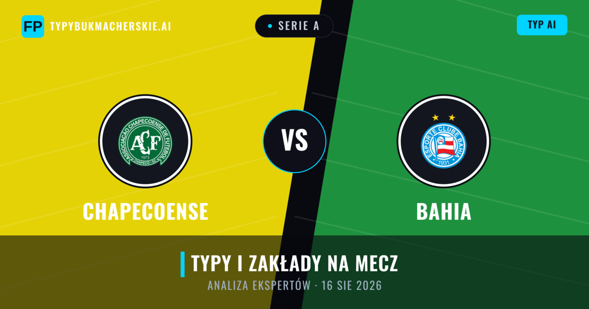 Chapecoense vs Bahia — typy i zapowiedź meczu