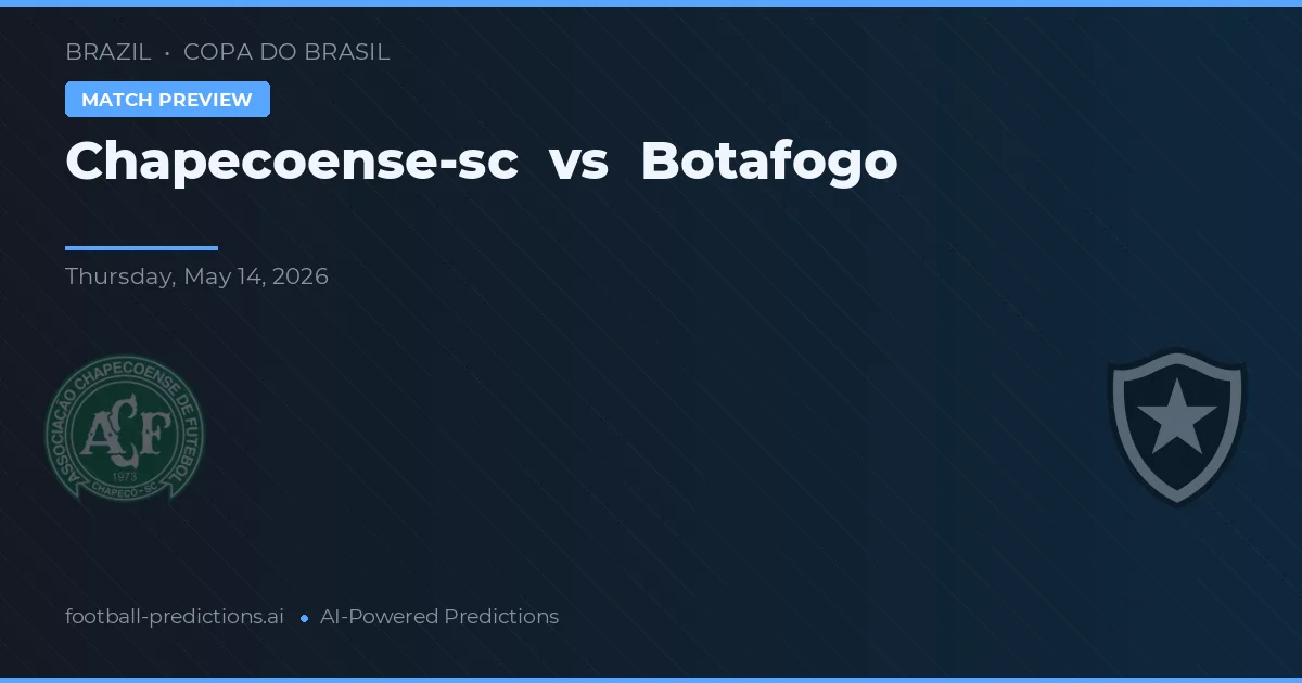 Chapecoense vs Botafogo — typy i zapowiedź meczu