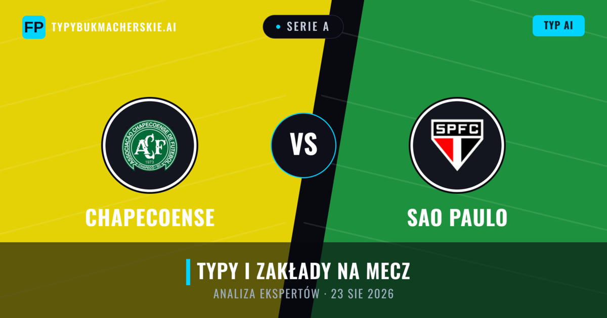 Chapecoense vs Sao Paulo — typy i zapowiedź meczu