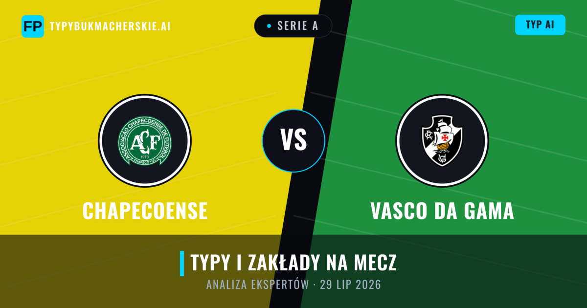 Chapecoense vs Vasco da Gama — typy i zapowiedź meczu