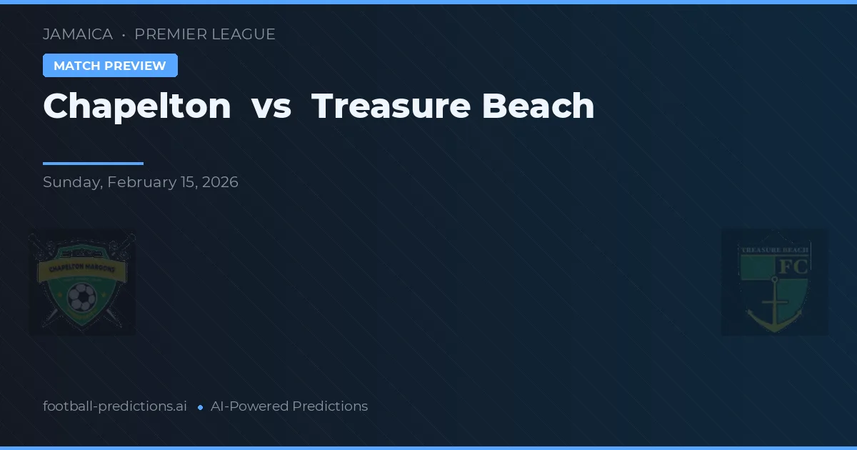 Chapelton vs Treasure Beach — typy i zapowiedź meczu