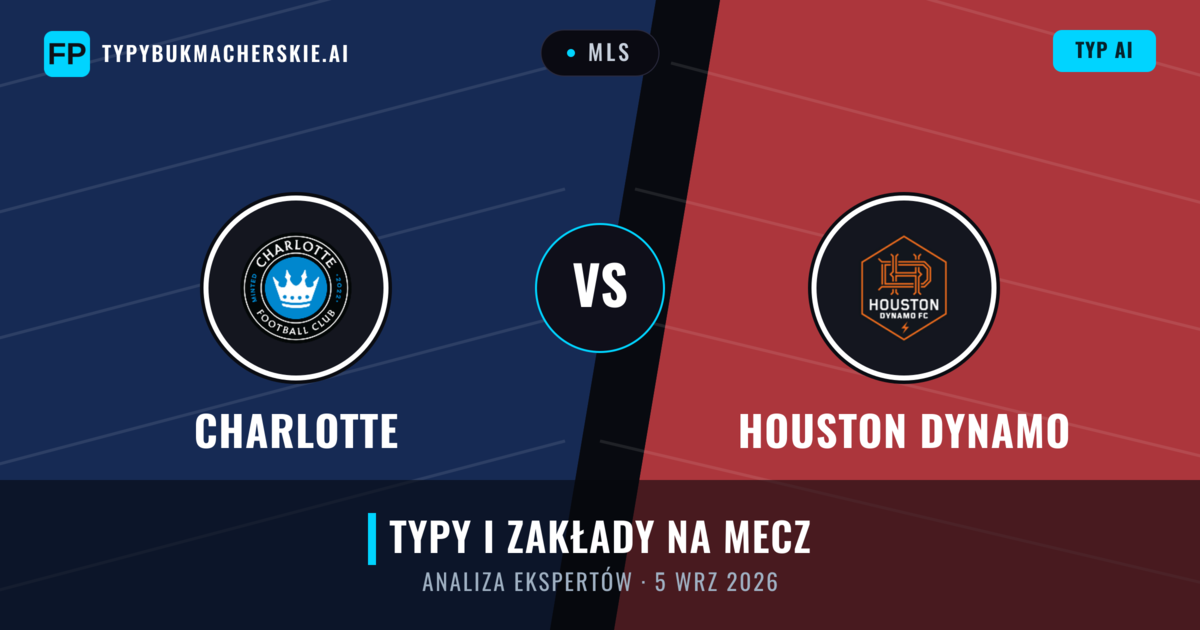 Charlotte vs Houston Dynamo — typy i zapowiedź meczu