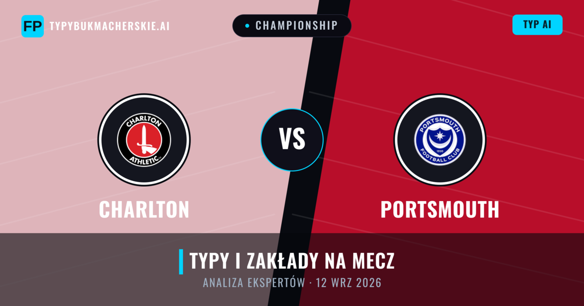 Charlton vs Portsmouth — typy i zapowiedź meczu