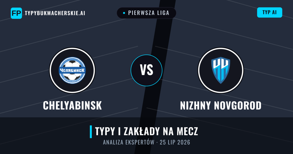 Chelyabinsk vs Nizhny Novgorod — typy i zapowiedź meczu