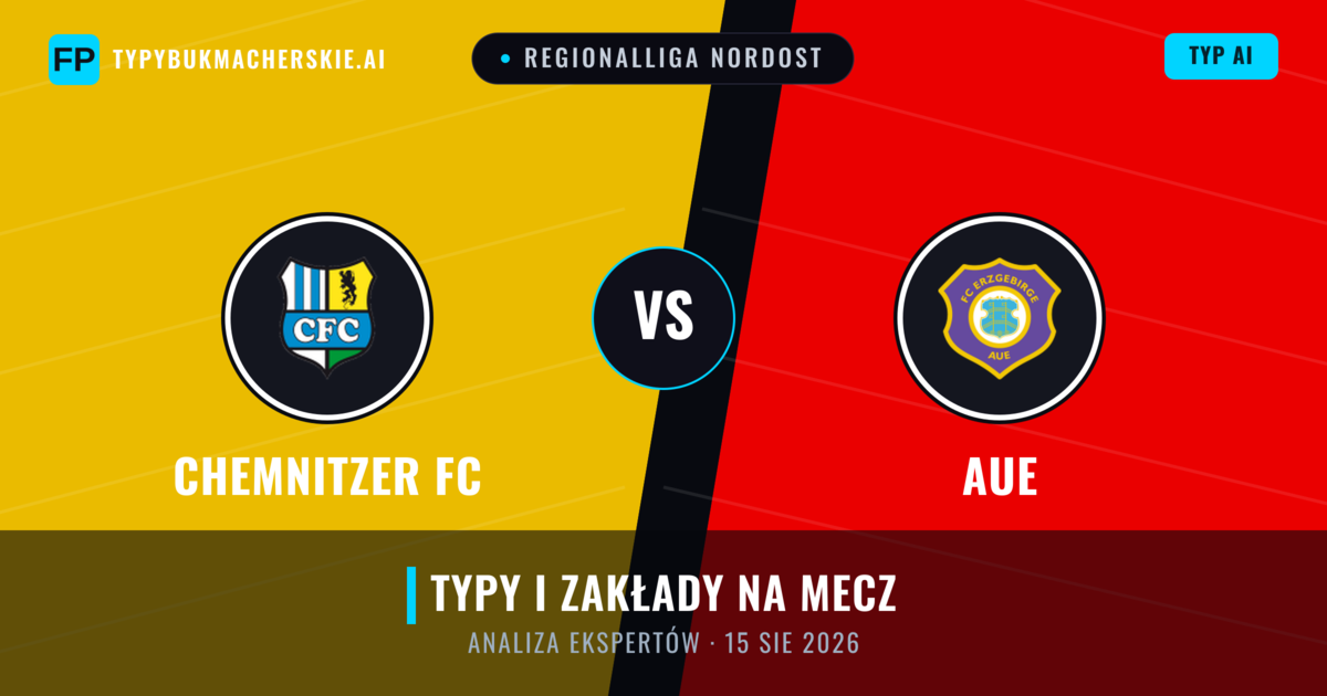 Chemnitzer FC vs Aue — typy i zapowiedź meczu