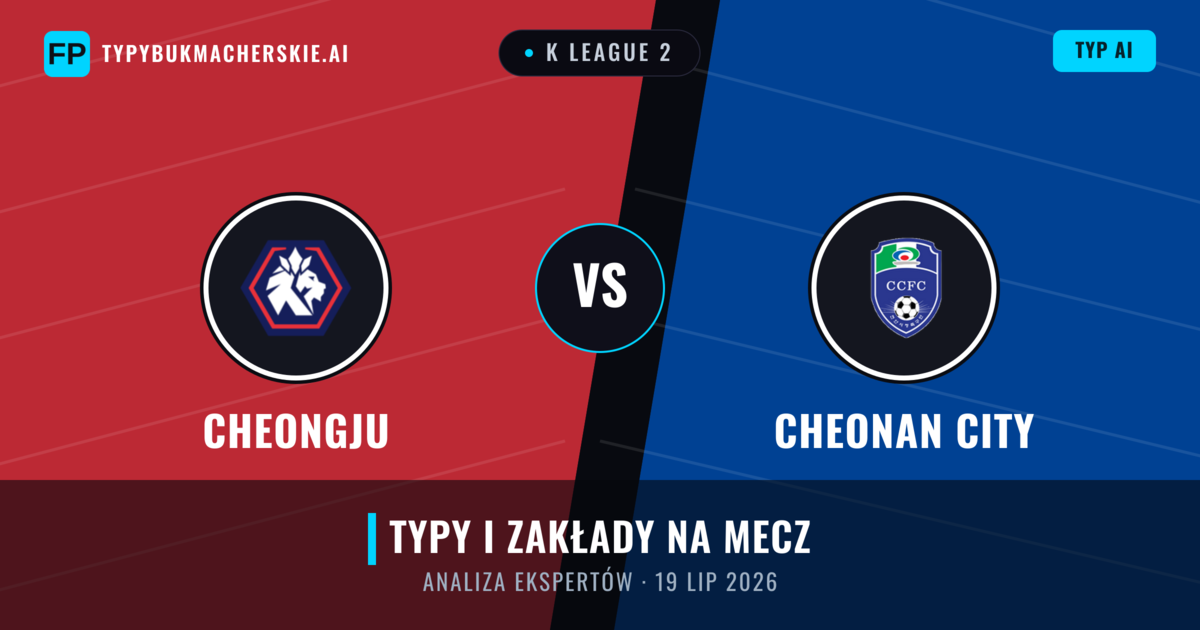 Cheongju vs Cheonan City — typy i zapowiedź meczu
