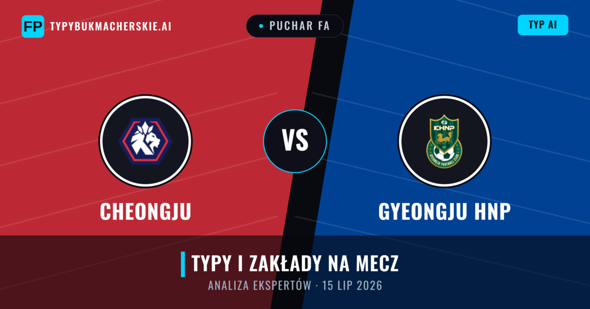 Cheongju vs Gyeongju HNP — typy i zapowiedź meczu