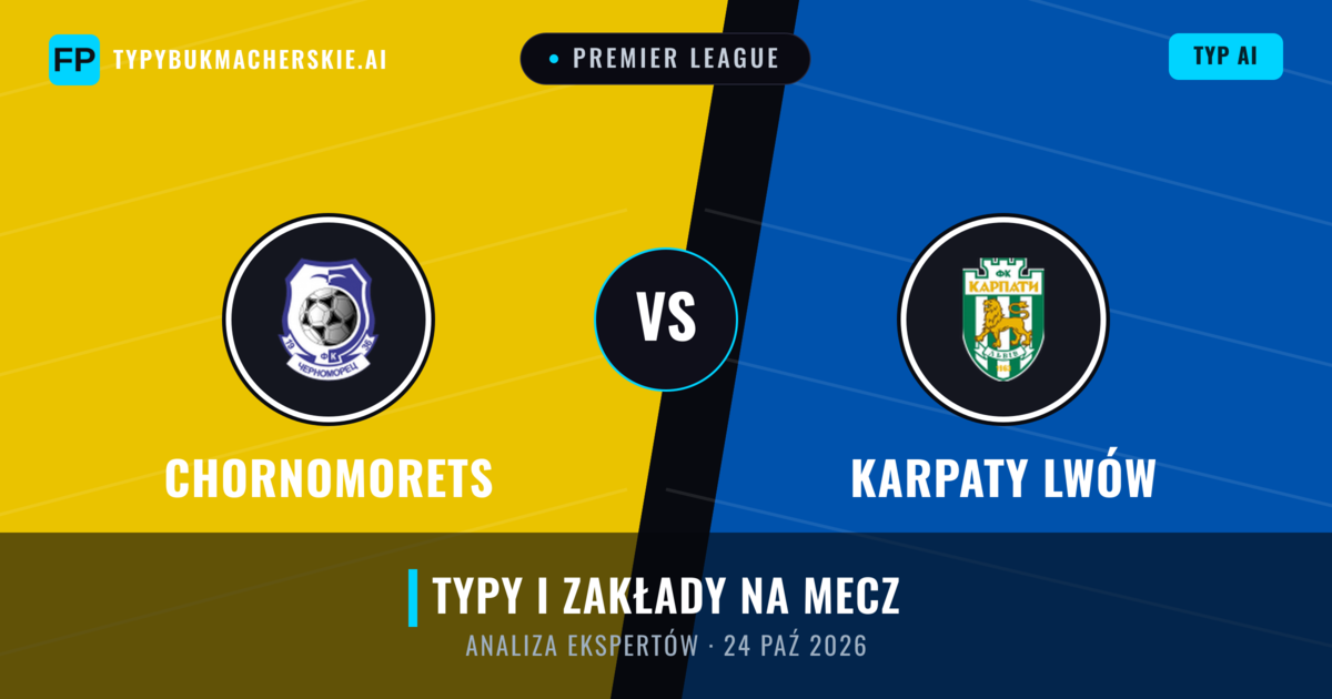 Chornomorets vs Karpaty Lwów — typy i zapowiedź meczu