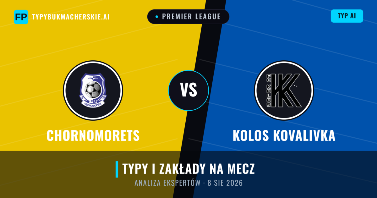 Chornomorets vs Kolos Kovalivka — typy i zapowiedź meczu