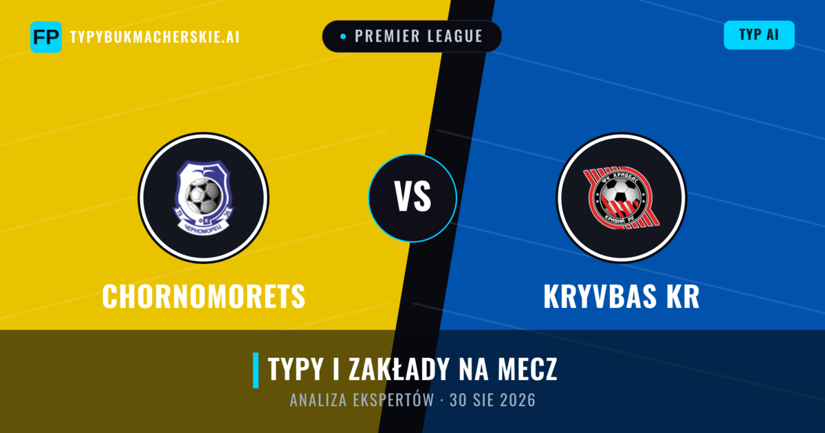 Chornomorets vs Kryvbas Kr — typy i zapowiedź meczu