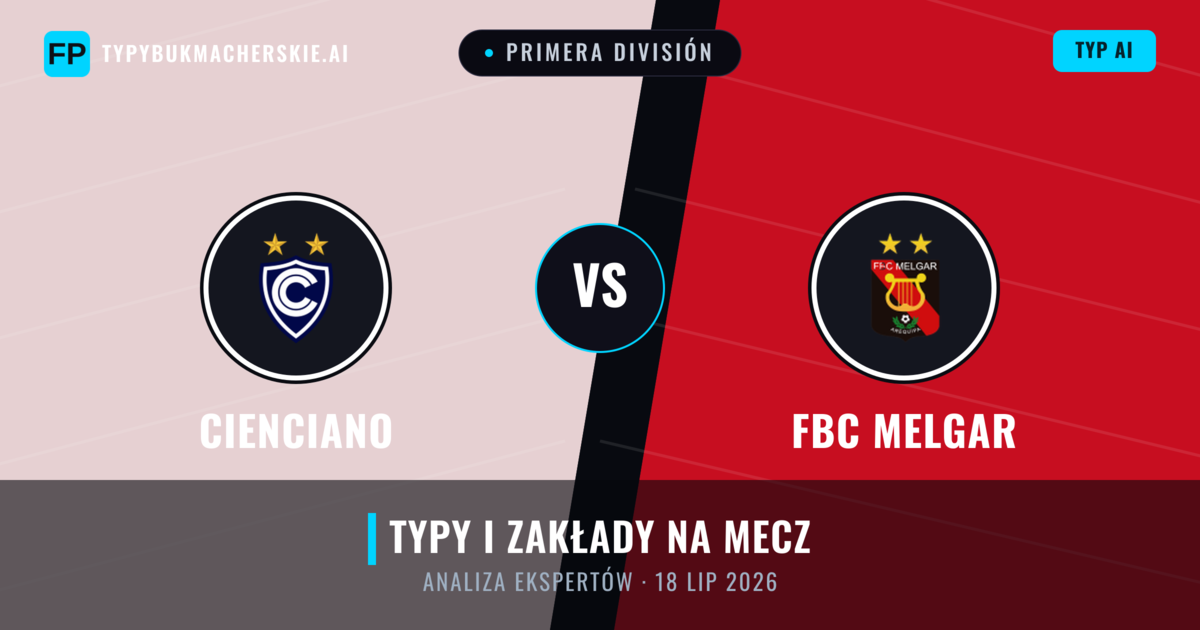 Cienciano vs FBC Melgar — typy i zapowiedź meczu