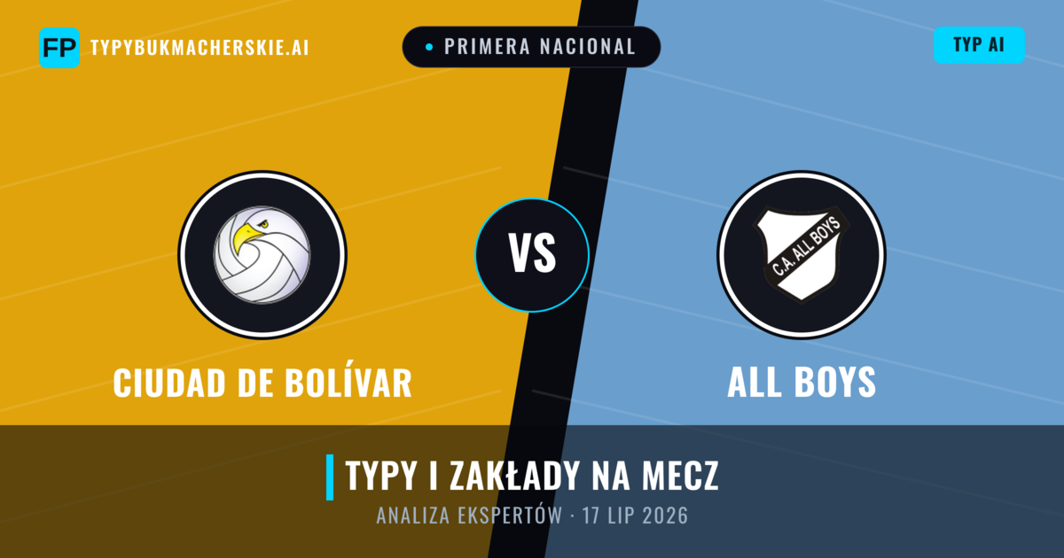 Ciudad de Bolívar vs All Boys — typy i zapowiedź meczu