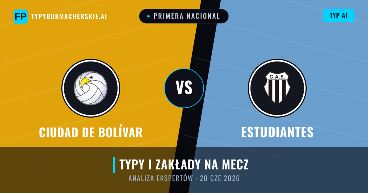 Ciudad de Bolívar vs Estudiantes — typy i zapowiedź meczu