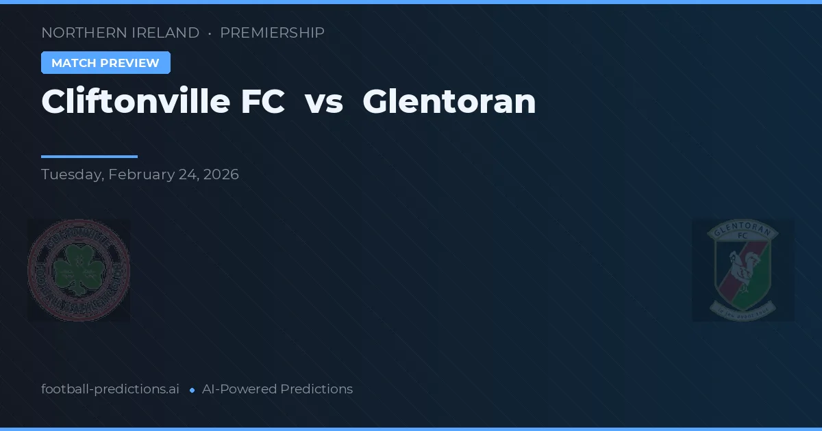 Cliftonville FC vs Glentoran — typy i zapowiedź meczu