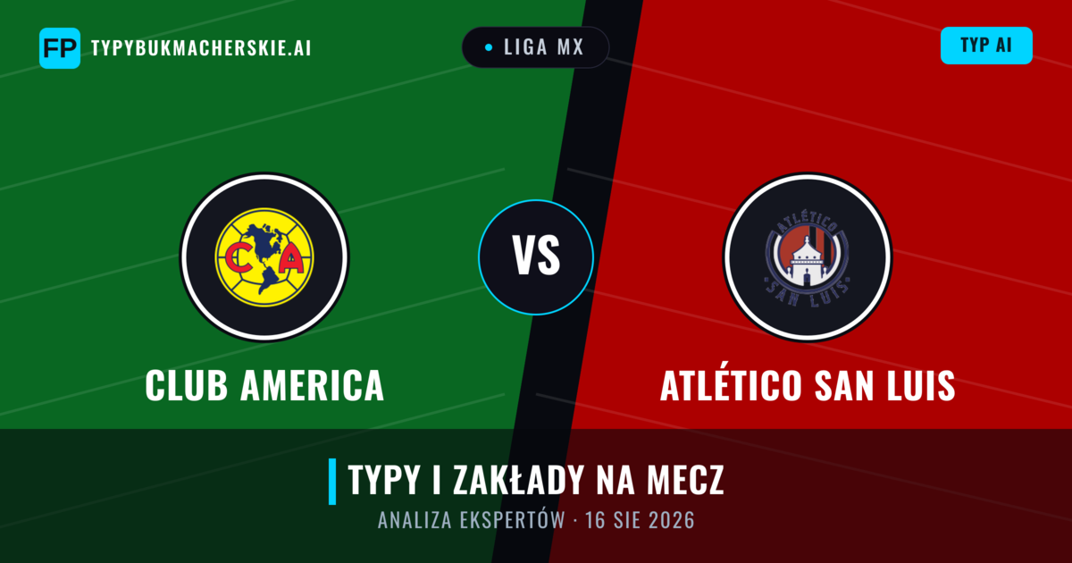 Club America vs Atlético San Luis — typy i zapowiedź meczu