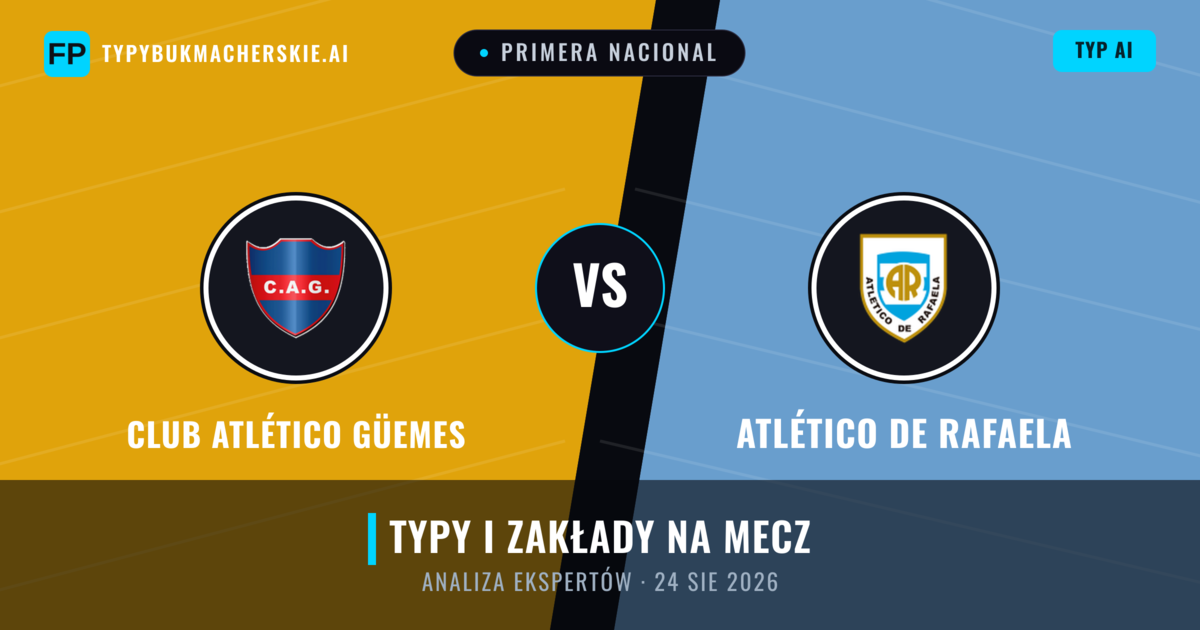 Club Atlético Güemes vs Atlético de Rafaela — typy i zapowiedź meczu