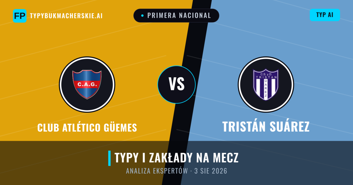 Club Atlético Güemes vs Tristán Suárez — typy i zapowiedź meczu