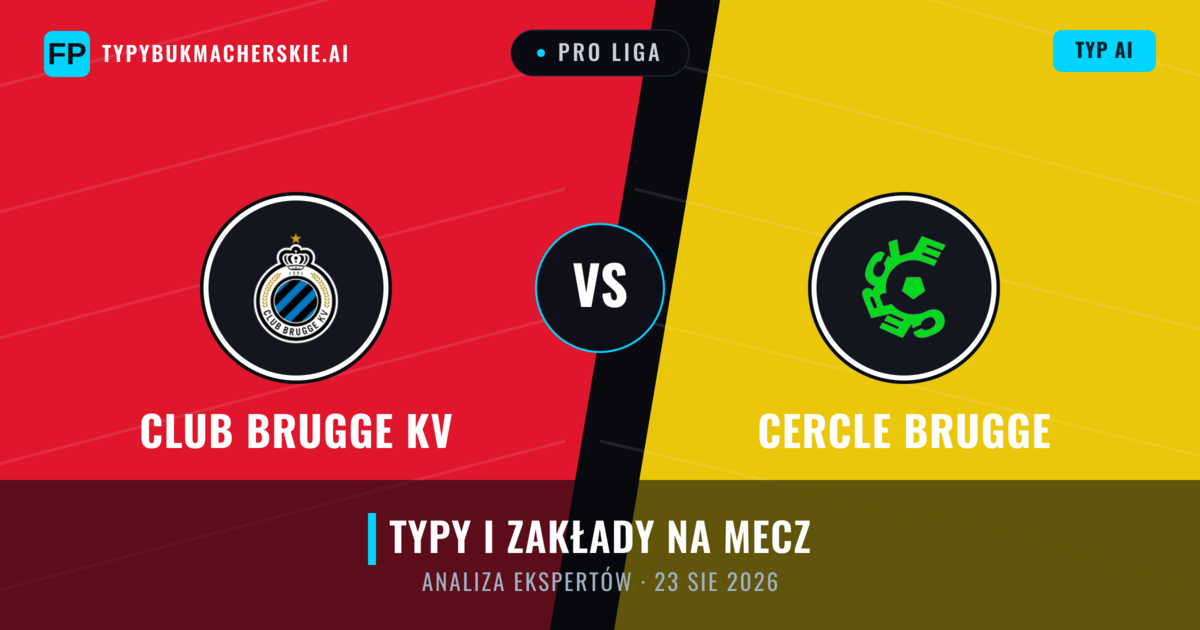 Club Brugge KV vs Cercle Brugge — typy i zapowiedź meczu