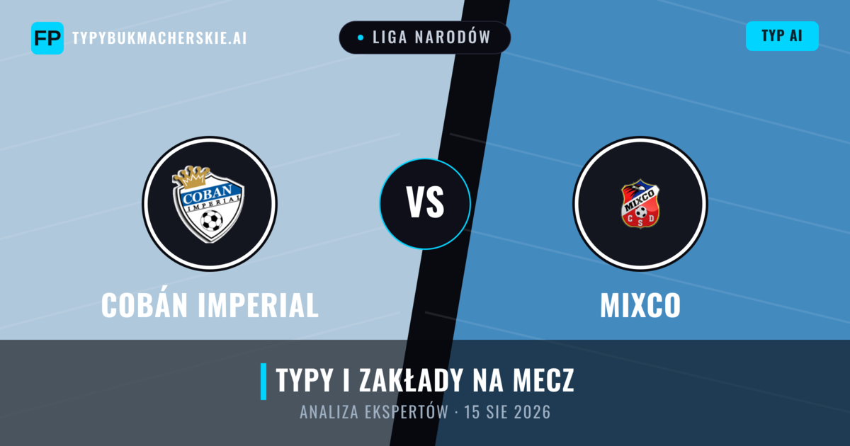 Cobán Imperial vs Mixco — typy i zapowiedź meczu