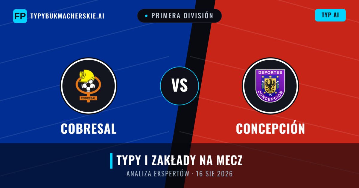 Cobresal vs Concepción — typy i zapowiedź meczu