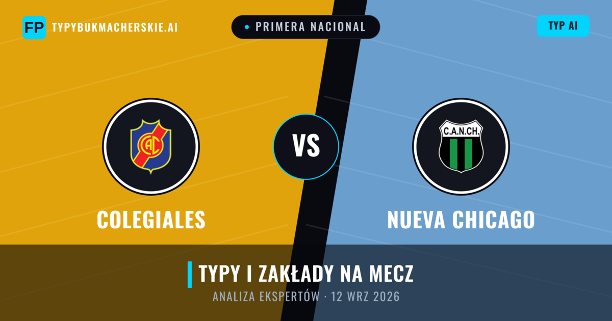 Colegiales vs Nueva Chicago — typy i zapowiedź meczu