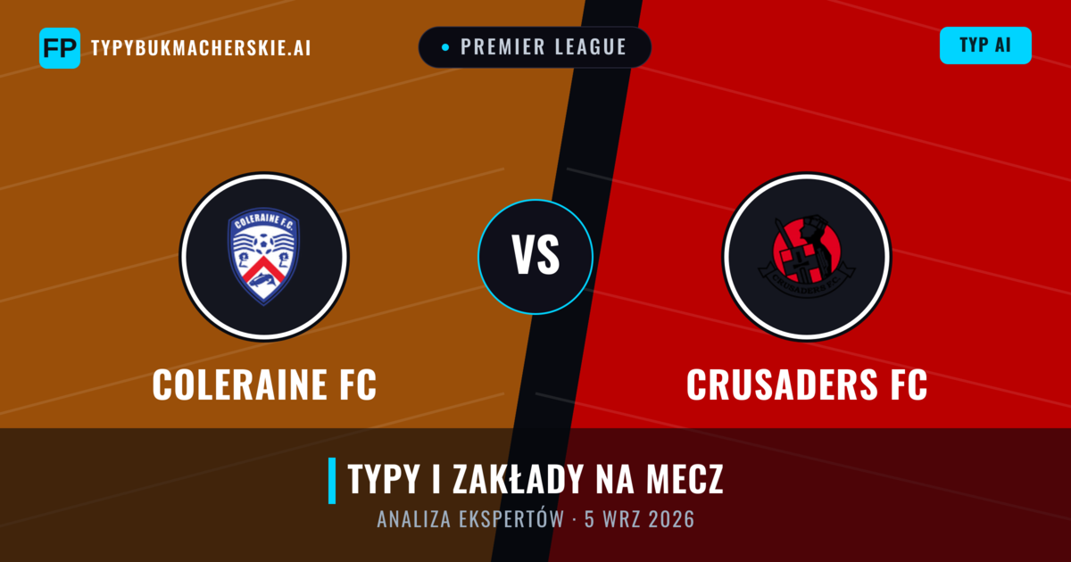 Coleraine FC vs Crusaders FC — typy i zapowiedź meczu