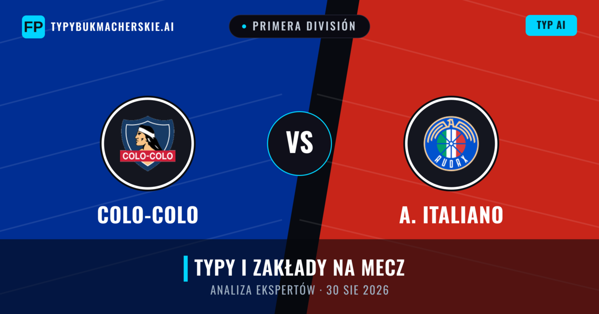 Colo-Colo vs A. Italiano — typy i zapowiedź meczu