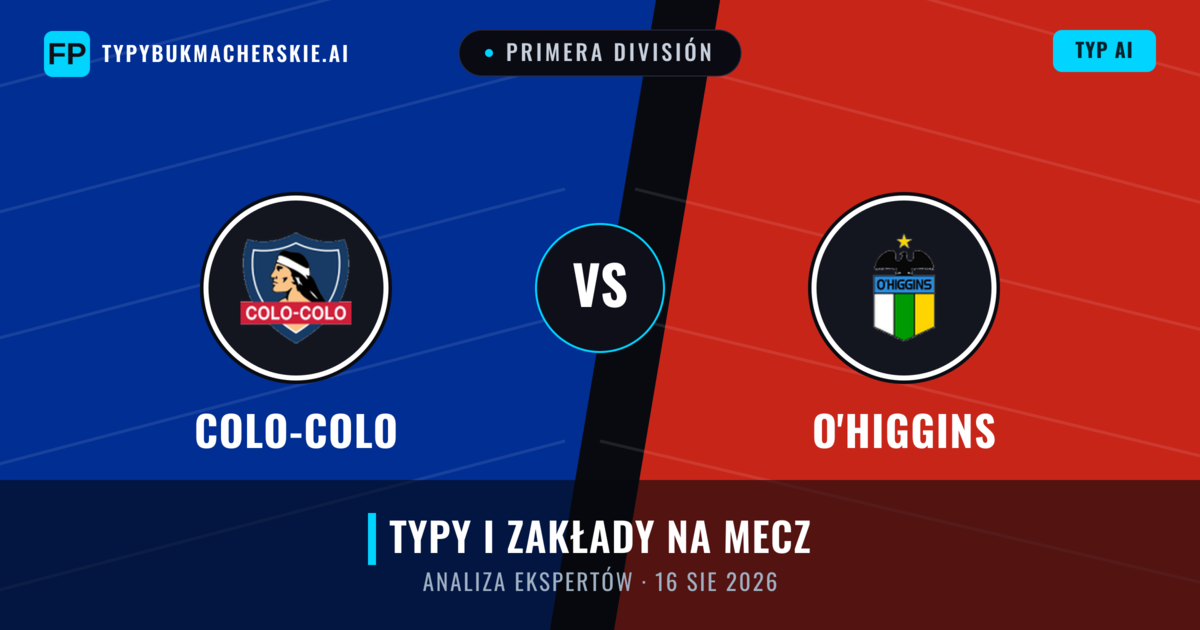 Colo-Colo vs O'Higgins — typy i zapowiedź meczu