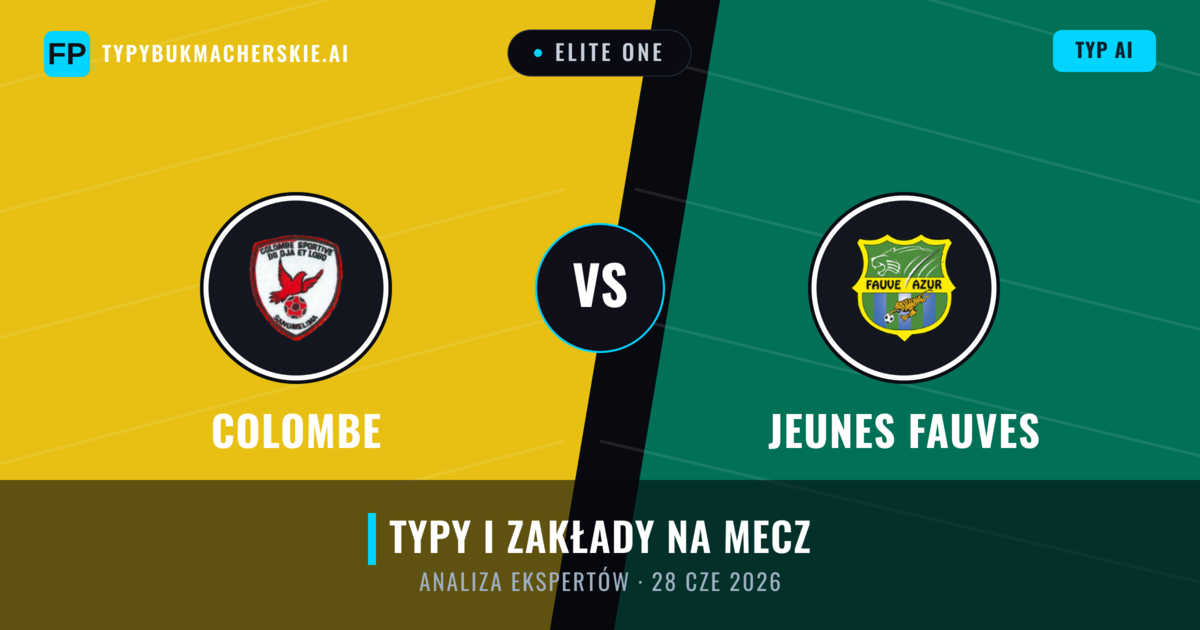 Colombe vs Jeunes Fauves — typy i zapowiedź meczu