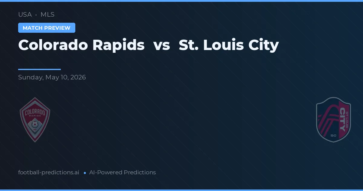 Colorado Rapids vs St. Louis City — typy i zapowiedź meczu