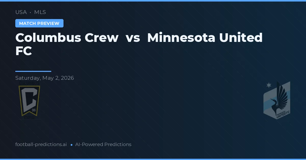 Columbus Crew vs Minnesota United FC — typy i zapowiedź meczu