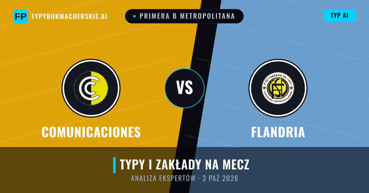 Comunicaciones vs Flandria — typy i zapowiedź meczu