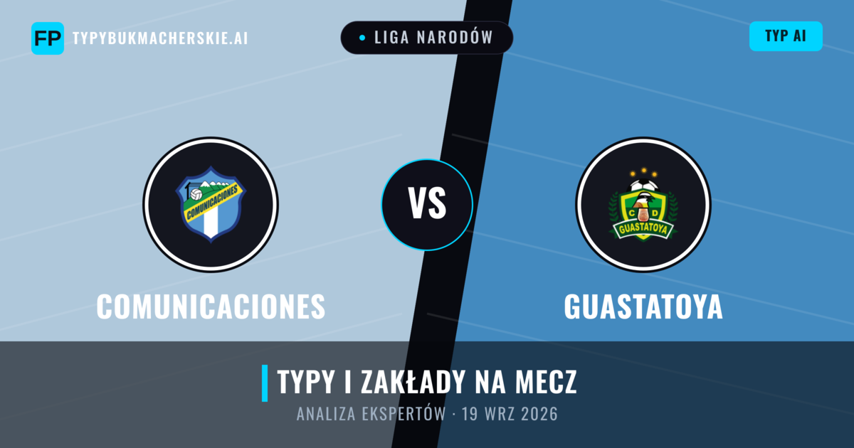 Comunicaciones vs Guastatoya — typy i zapowiedź meczu